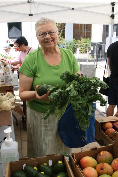 Participant at Farmers' Market