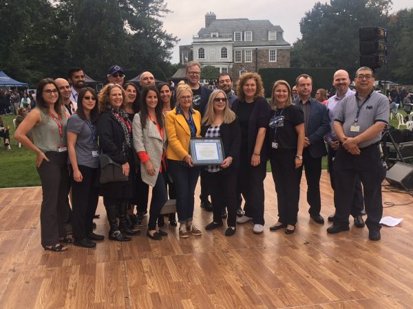 Group picture Sunnybrook Team Award