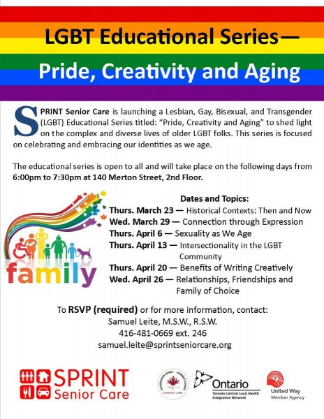 LGBT Educational Series Flyer